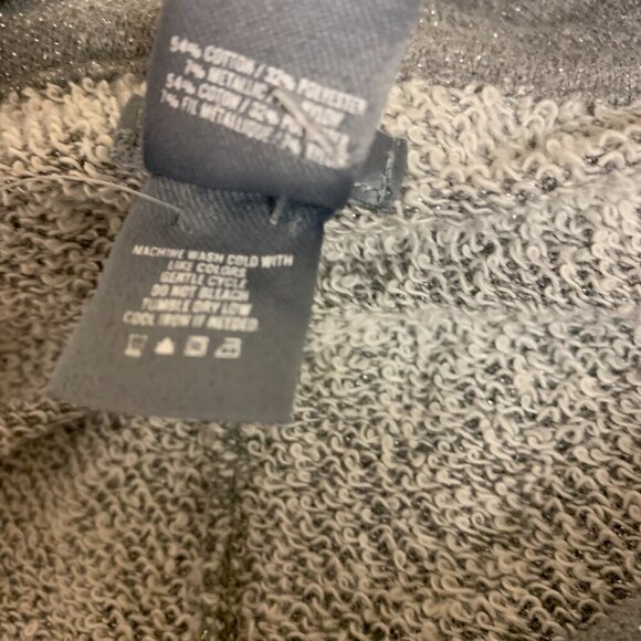 Aerie womens SZ XL tunic pullover grey metallic activewear loungewear NWT - Picture 3 of 10